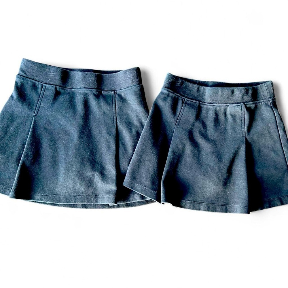 Kids Black Uniform Skort Bundle - Picture 3 of 8